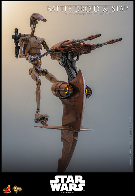 Hot Toys - Star Wars: The Phantom Menace - Battle Droid & STAP (MMS887)