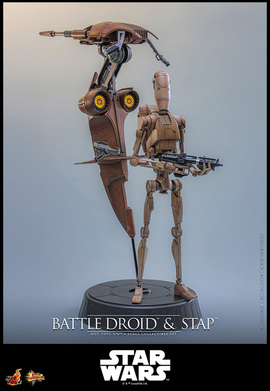 Hot Toys - Star Wars: The Phantom Menace - Battle Droid & STAP (MMS887)