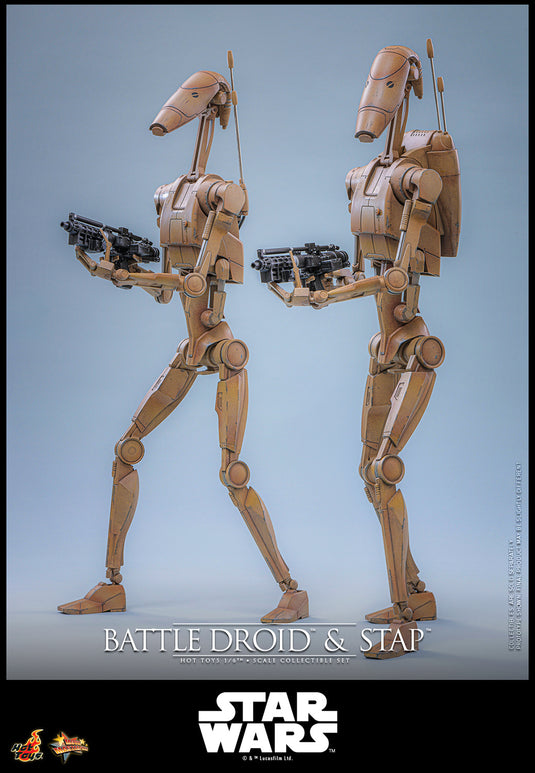 Hot Toys - Star Wars: The Phantom Menace - Battle Droid & STAP (MMS887)