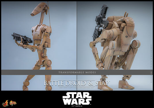 Hot Toys - Star Wars: The Phantom Menace - Battle Droid & STAP (MMS887)