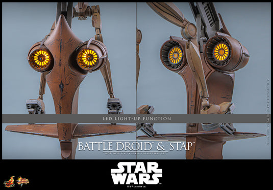 Hot Toys - Star Wars: The Phantom Menace - Battle Droid & STAP (MMS887)
