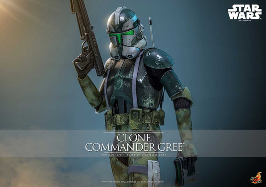 Hot Toys - Star Wars: Revenge of the Sith - Clone Commander Gree (MMS877)