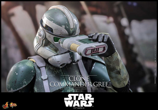 Hot Toys - Star Wars: Revenge of the Sith - Clone Commander Gree (MMS877)