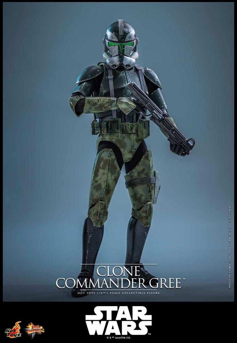 Load image into Gallery viewer, Hot Toys - Star Wars: Revenge of the Sith - Clone Commander Gree (MMS877)
