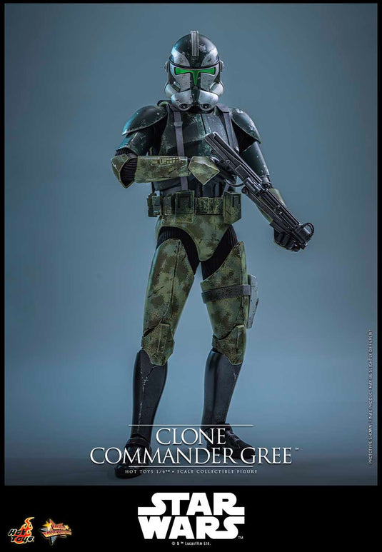 Hot Toys - Star Wars: Revenge of the Sith - Clone Commander Gree (MMS877)