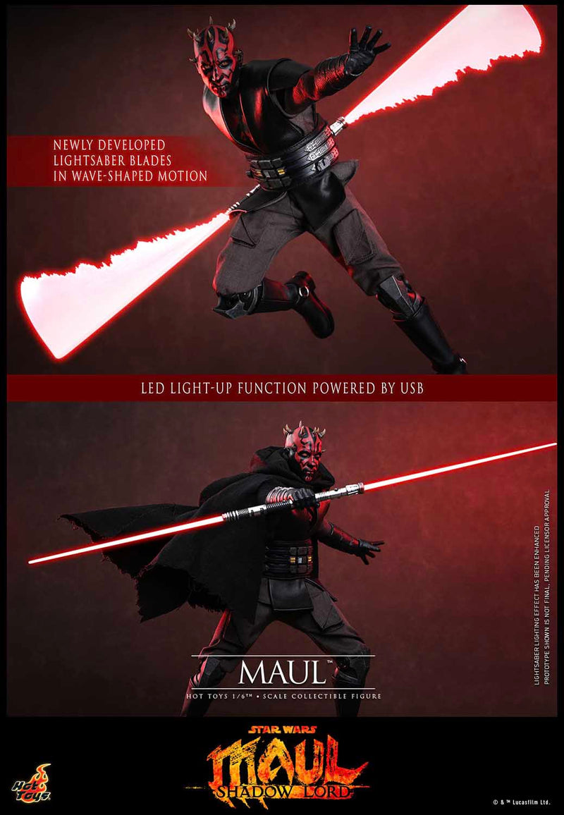 Load image into Gallery viewer, Hot Toys - Star Wars Maul: Shadow Lord - Maul (TMS187)
