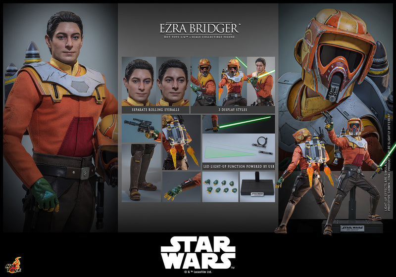 Load image into Gallery viewer, Hot Toys - Star Wars: Rebels - Ezra Bridger (TMS172)
