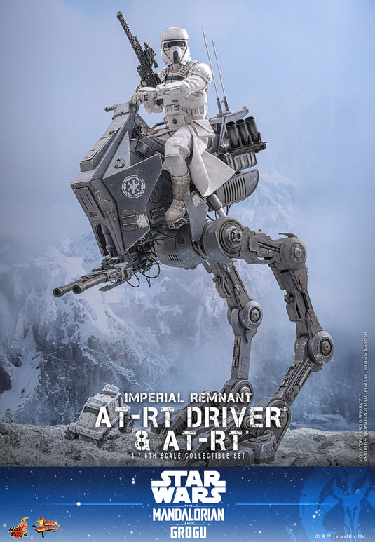Hot Toys - Star Wars: The Mandalorian & Grogu - Imperial Remnant AT-RT Driver and AT-RT (MMS875)