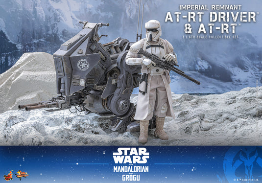 Hot Toys - Star Wars: The Mandalorian & Grogu - Imperial Remnant AT-RT Driver and AT-RT (MMS875)