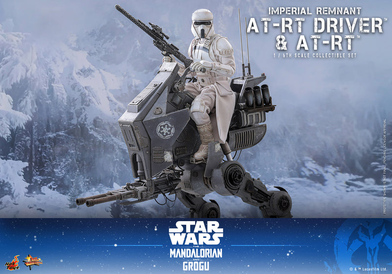 Load image into Gallery viewer, Hot Toys - Star Wars: The Mandalorian &amp; Grogu - Imperial Remnant AT-RT Driver and AT-RT (MMS875)
