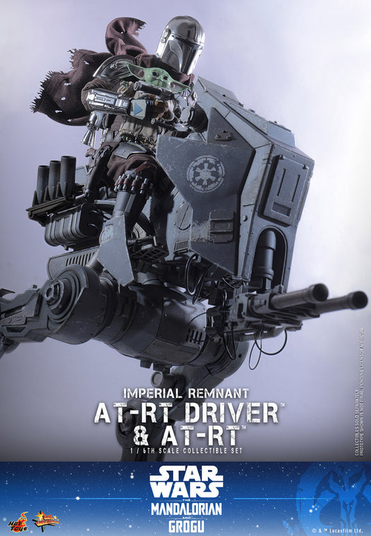 Hot Toys - Star Wars: The Mandalorian & Grogu - Imperial Remnant AT-RT Driver and AT-RT (MMS875)
