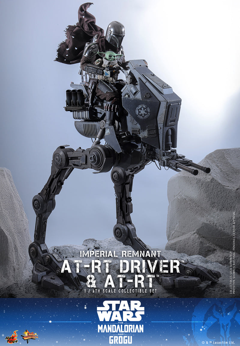Load image into Gallery viewer, Hot Toys - Star Wars: The Mandalorian &amp; Grogu - Imperial Remnant AT-RT Driver and AT-RT (MMS875)
