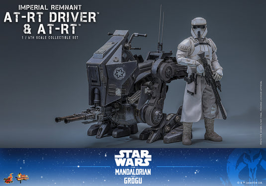 Hot Toys - Star Wars: The Mandalorian & Grogu - Imperial Remnant AT-RT Driver and AT-RT (MMS875)