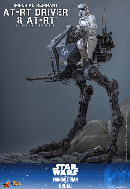 Hot Toys - Star Wars: The Mandalorian & Grogu - Imperial Remnant AT-RT Driver and AT-RT (MMS875)