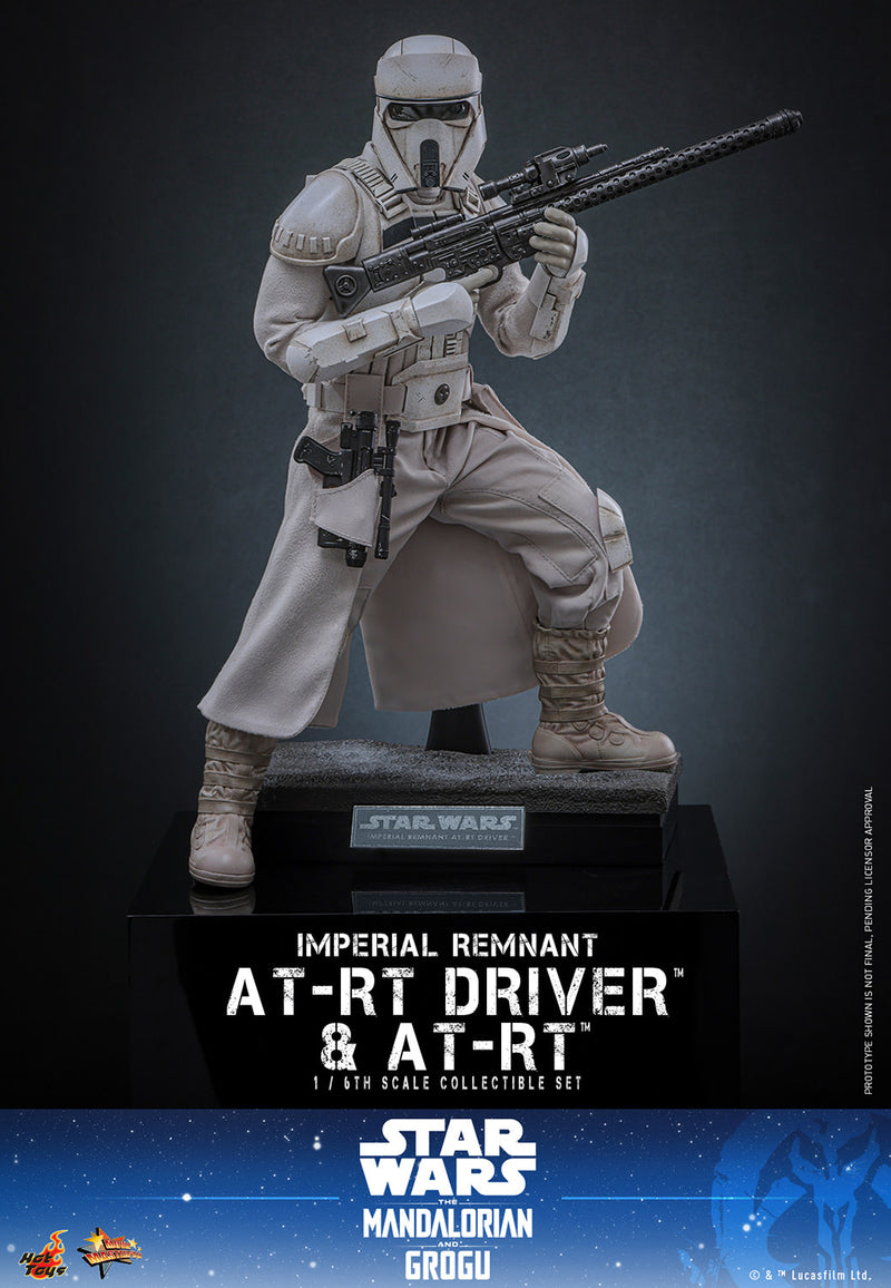 Load image into Gallery viewer, Hot Toys - Star Wars: The Mandalorian &amp; Grogu - Imperial Remnant AT-RT Driver and AT-RT (MMS875)
