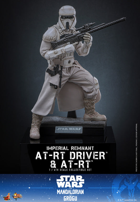 Hot Toys - Star Wars: The Mandalorian & Grogu - Imperial Remnant AT-RT Driver and AT-RT (MMS875)