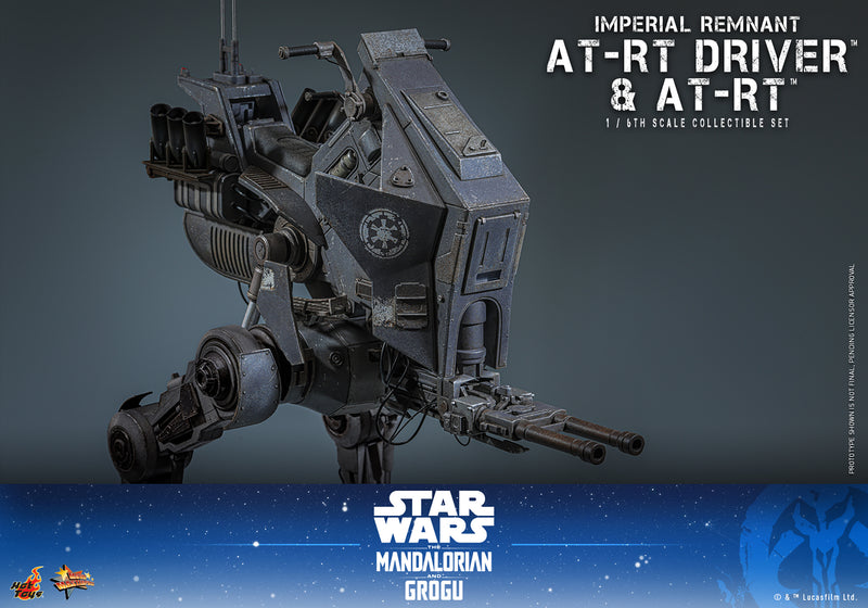 Load image into Gallery viewer, Hot Toys - Star Wars: The Mandalorian &amp; Grogu - Imperial Remnant AT-RT Driver and AT-RT (MMS875)
