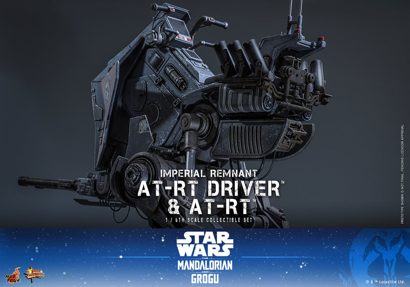 Load image into Gallery viewer, Hot Toys - Star Wars: The Mandalorian &amp; Grogu - Imperial Remnant AT-RT Driver and AT-RT (MMS875)
