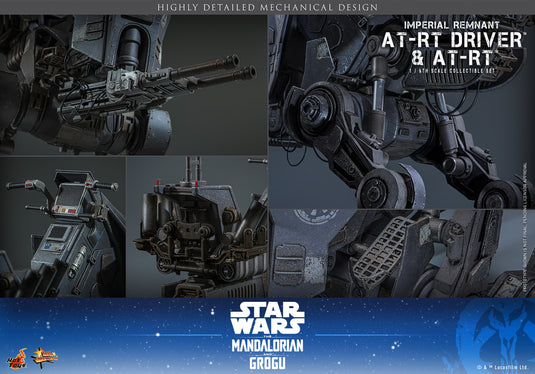 Hot Toys - Star Wars: The Mandalorian & Grogu - Imperial Remnant AT-RT Driver and AT-RT (MMS875)