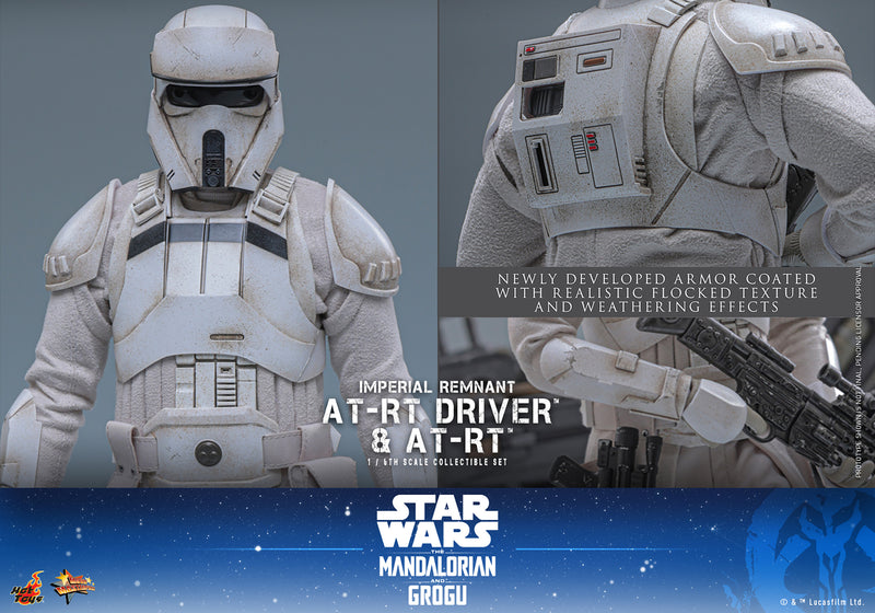 Load image into Gallery viewer, Hot Toys - Star Wars: The Mandalorian &amp; Grogu - Imperial Remnant AT-RT Driver and AT-RT (MMS875)
