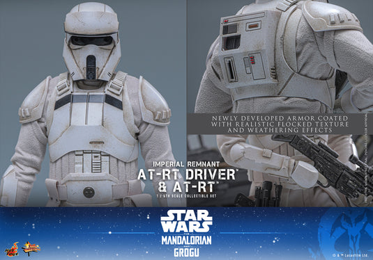 Hot Toys - Star Wars: The Mandalorian & Grogu - Imperial Remnant AT-RT Driver and AT-RT (MMS875)