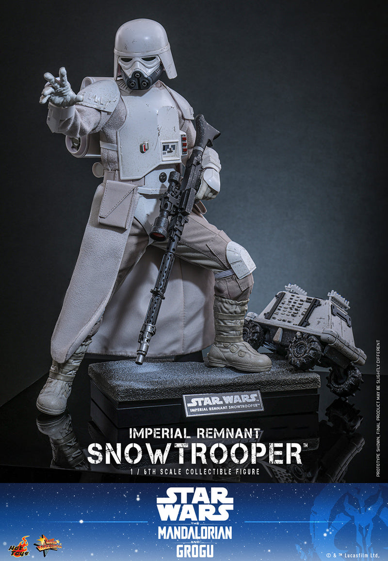 Load image into Gallery viewer, Hot Toys - Star Wars: The Mandalorian &amp; Grogu - Imperial Remnant Snowtrooper (MMS838)
