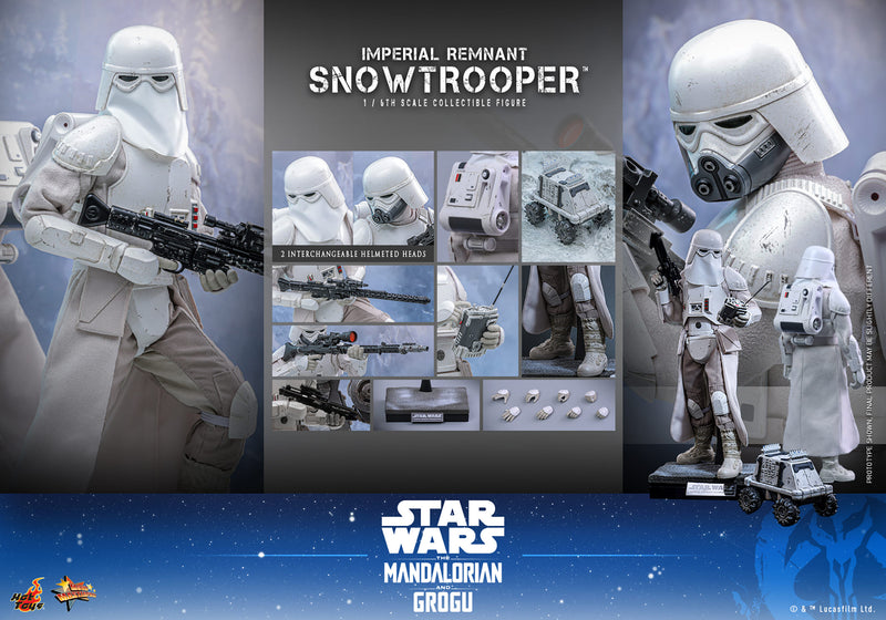 Load image into Gallery viewer, Hot Toys - Star Wars: The Mandalorian &amp; Grogu - Imperial Remnant Snowtrooper (MMS838)
