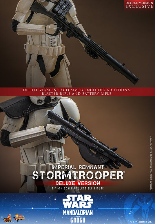 Hot Toys - Star Wars: The Mandalorian & Grogu - Imperial Remnant Stormtrooper (Deluxe) (MMS837)
