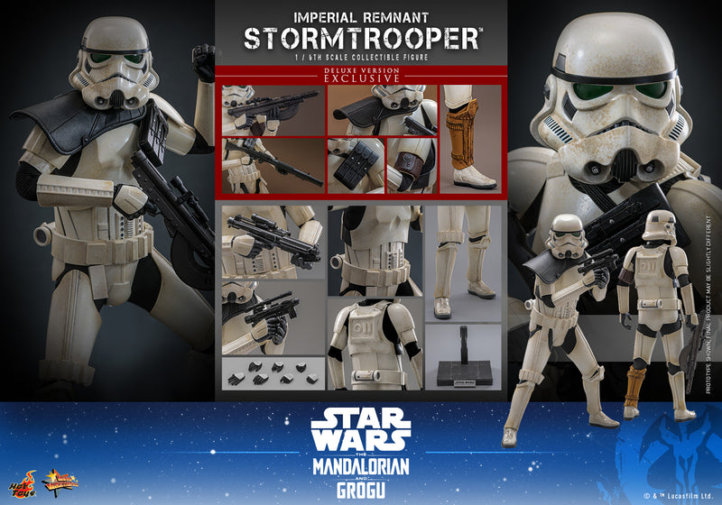 Load image into Gallery viewer, Hot Toys - Star Wars: The Mandalorian &amp; Grogu - Imperial Remnant Stormtrooper (Deluxe) (MMS837)
