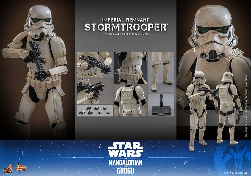 Load image into Gallery viewer, Hot Toys - Star Wars: The Mandalorian &amp; Grogu - Imperial Remnant Stormtrooper (MMS836)
