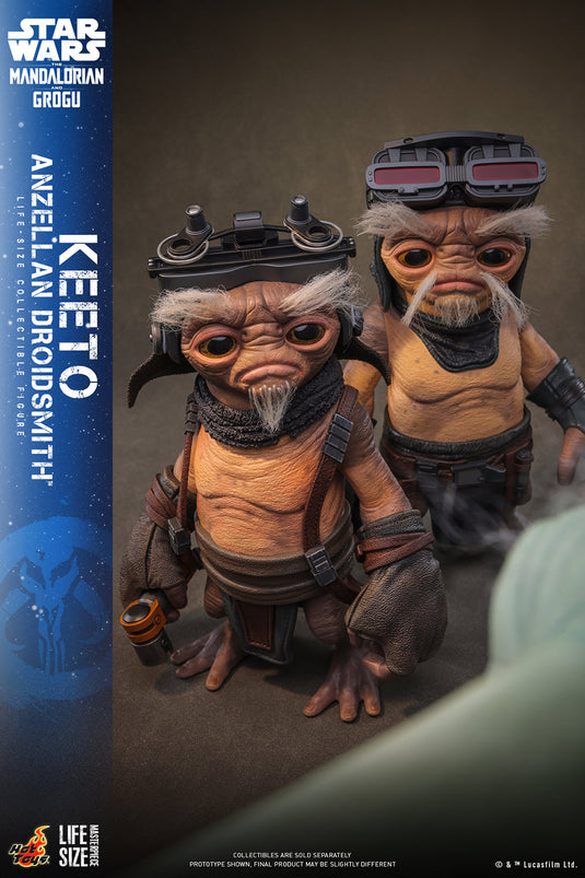 Hot Toys - Star Wars: The Mandalorian & Grogu - Keeto (Anzellan Droidsmith) Life-Size Figure (LMS018)