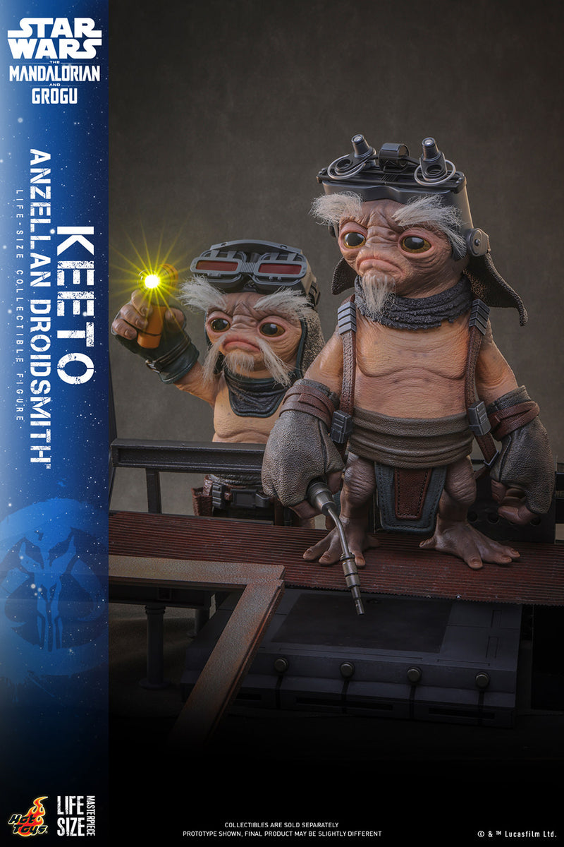 Load image into Gallery viewer, Hot Toys - Star Wars: The Mandalorian &amp; Grogu - Keeto (Anzellan Droidsmith) Life-Size Figure (LMS018)

