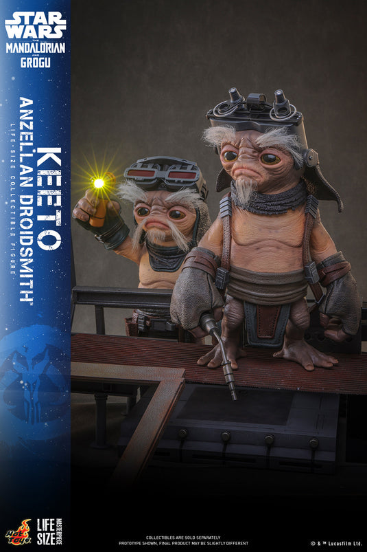 Hot Toys - Star Wars: The Mandalorian & Grogu - Keeto (Anzellan Droidsmith) Life-Size Figure (LMS018)