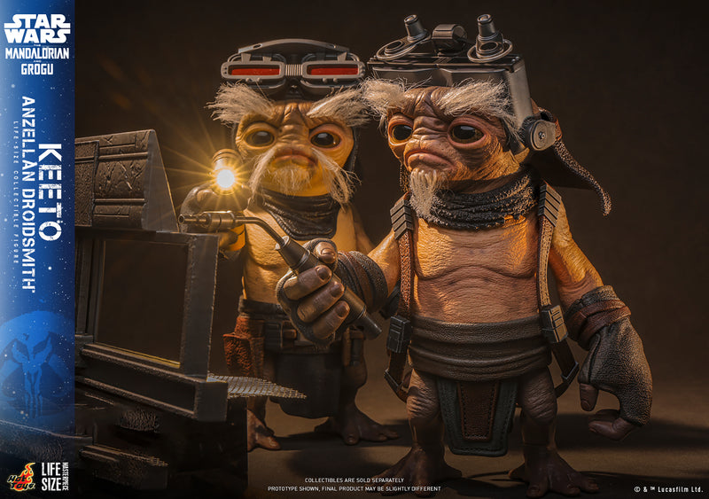 Load image into Gallery viewer, Hot Toys - Star Wars: The Mandalorian &amp; Grogu - Keeto (Anzellan Droidsmith) Life-Size Figure (LMS018)
