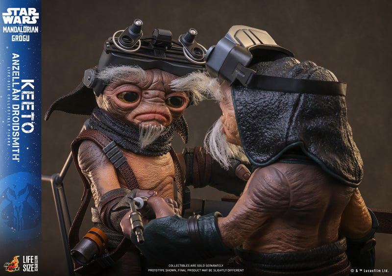 Load image into Gallery viewer, Hot Toys - Star Wars: The Mandalorian &amp; Grogu - Keeto (Anzellan Droidsmith) Life-Size Figure (LMS018)
