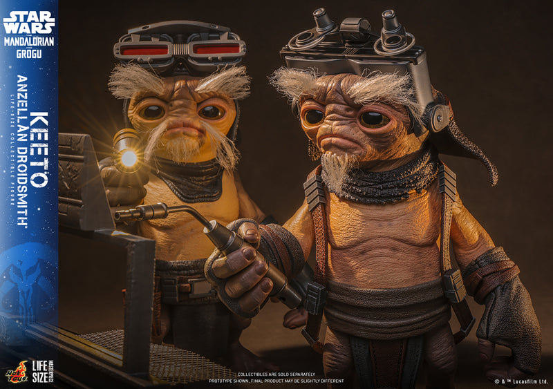 Load image into Gallery viewer, Hot Toys - Star Wars: The Mandalorian &amp; Grogu - Keeto (Anzellan Droidsmith) Life-Size Figure (LMS018)
