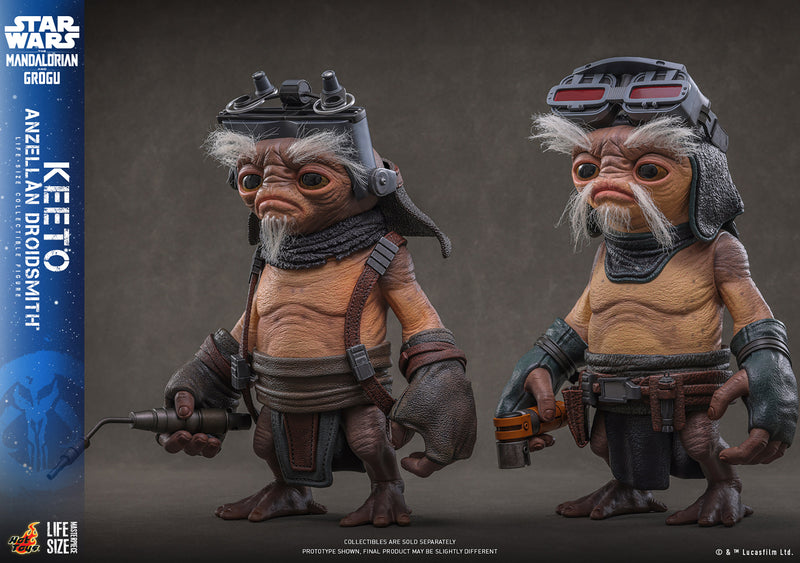 Load image into Gallery viewer, Hot Toys - Star Wars: The Mandalorian &amp; Grogu - Keeto (Anzellan Droidsmith) Life-Size Figure (LMS018)
