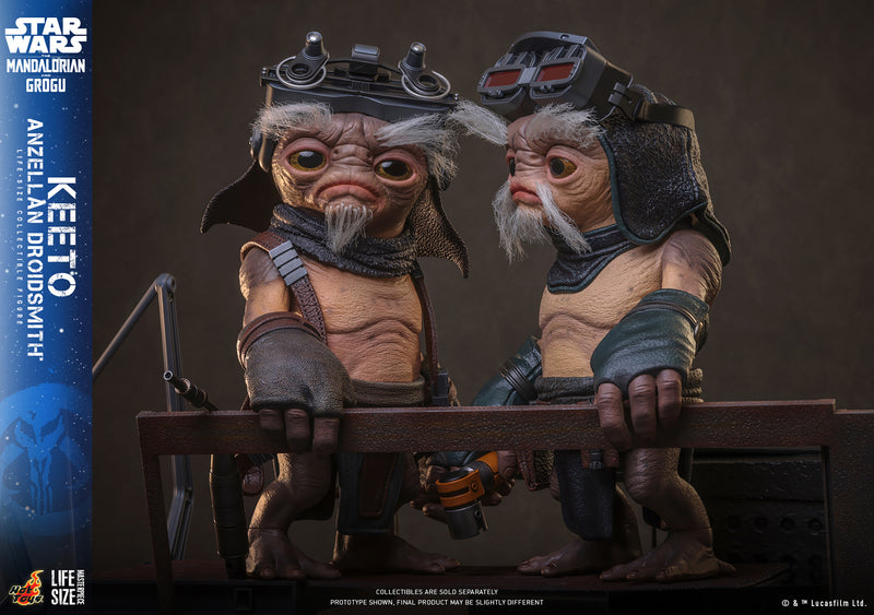 Load image into Gallery viewer, Hot Toys - Star Wars: The Mandalorian &amp; Grogu - Keeto (Anzellan Droidsmith) Life-Size Figure (LMS018)

