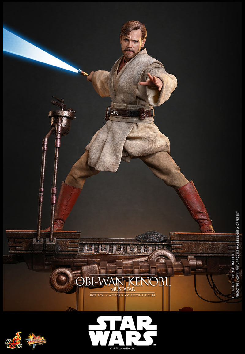 Load image into Gallery viewer, Hot Toys - Star Wars: Revenge of the Sith - Obi-Wan Kenobi (Mustafar)

