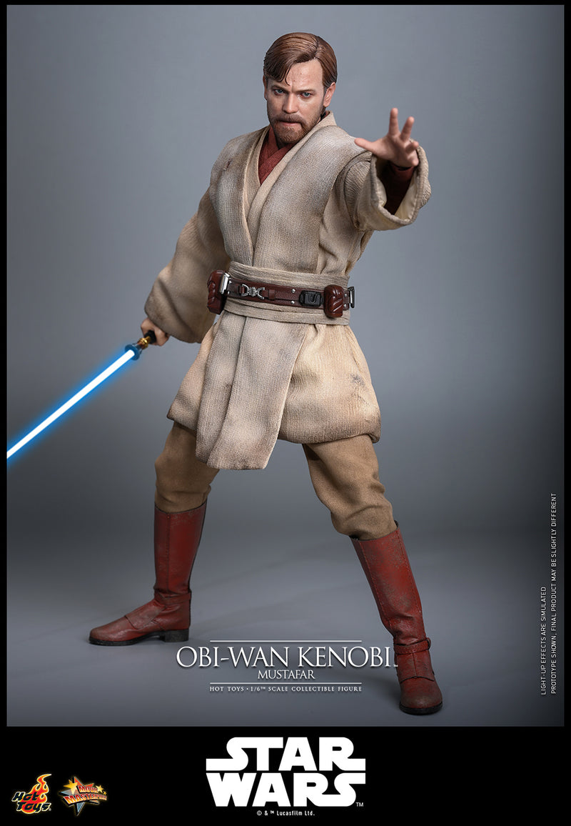 Load image into Gallery viewer, Hot Toys - Star Wars: Revenge of the Sith - Obi-Wan Kenobi (Mustafar)
