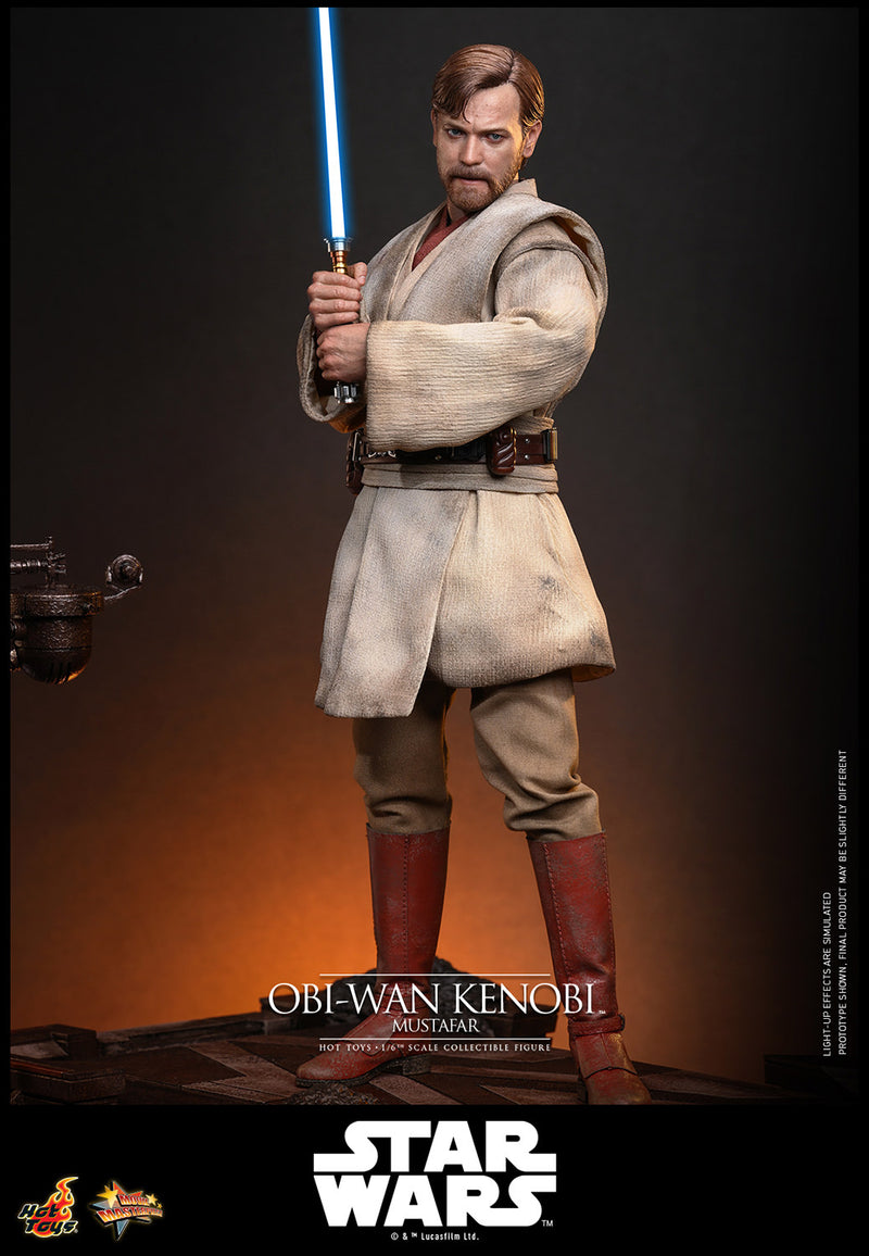 Load image into Gallery viewer, Hot Toys - Star Wars: Revenge of the Sith - Obi-Wan Kenobi (Mustafar)
