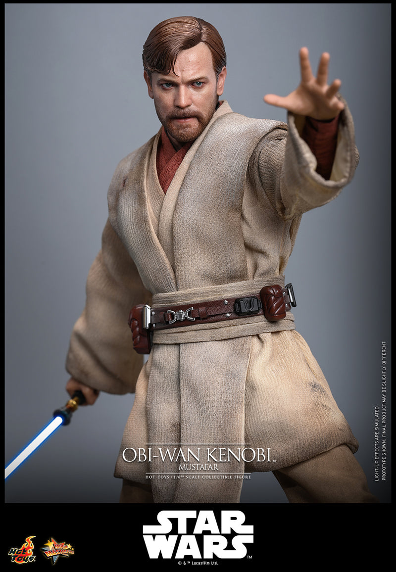 Load image into Gallery viewer, Hot Toys - Star Wars: Revenge of the Sith - Obi-Wan Kenobi (Mustafar)
