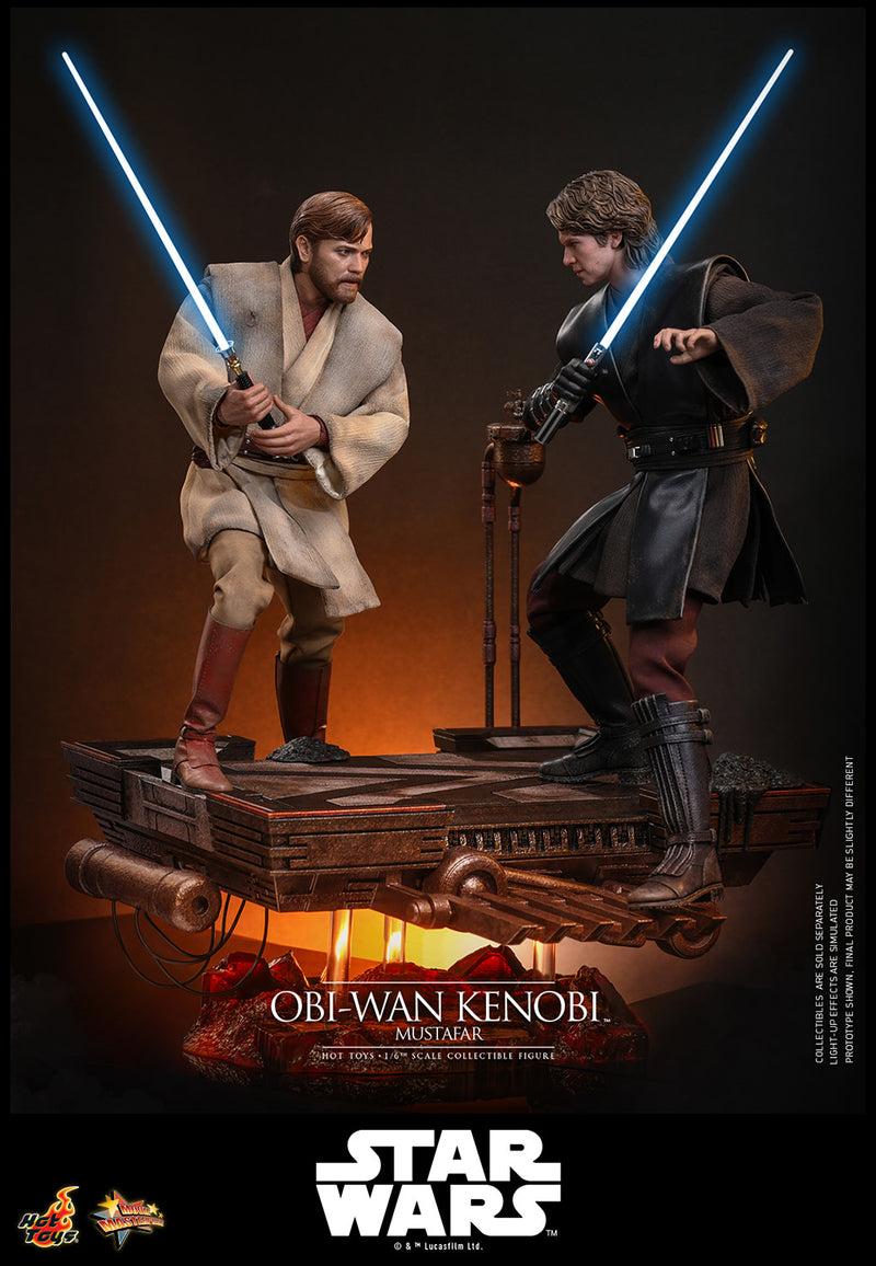 Load image into Gallery viewer, Hot Toys - Star Wars: Revenge of the Sith - Obi-Wan Kenobi (Mustafar)
