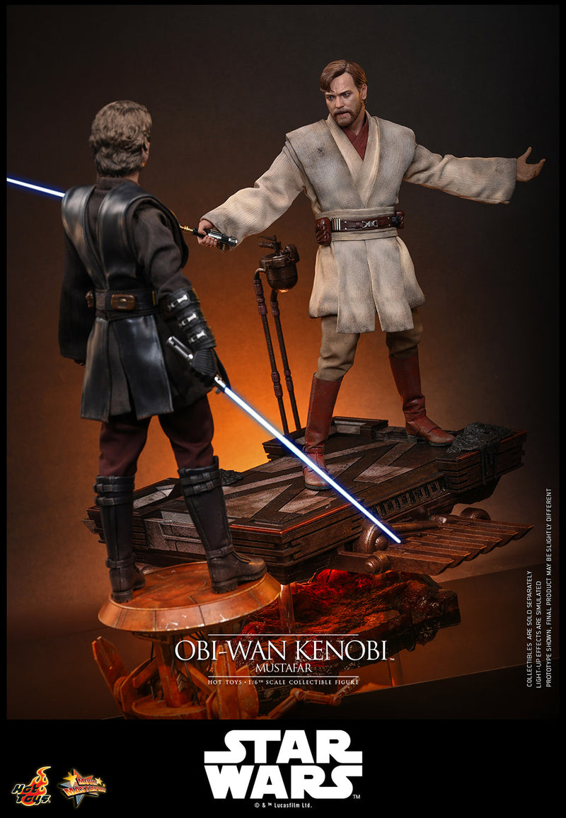 Load image into Gallery viewer, Hot Toys - Star Wars: Revenge of the Sith - Obi-Wan Kenobi (Mustafar)
