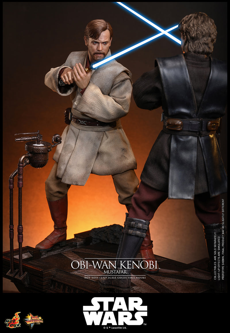 Load image into Gallery viewer, Hot Toys - Star Wars: Revenge of the Sith - Obi-Wan Kenobi (Mustafar)
