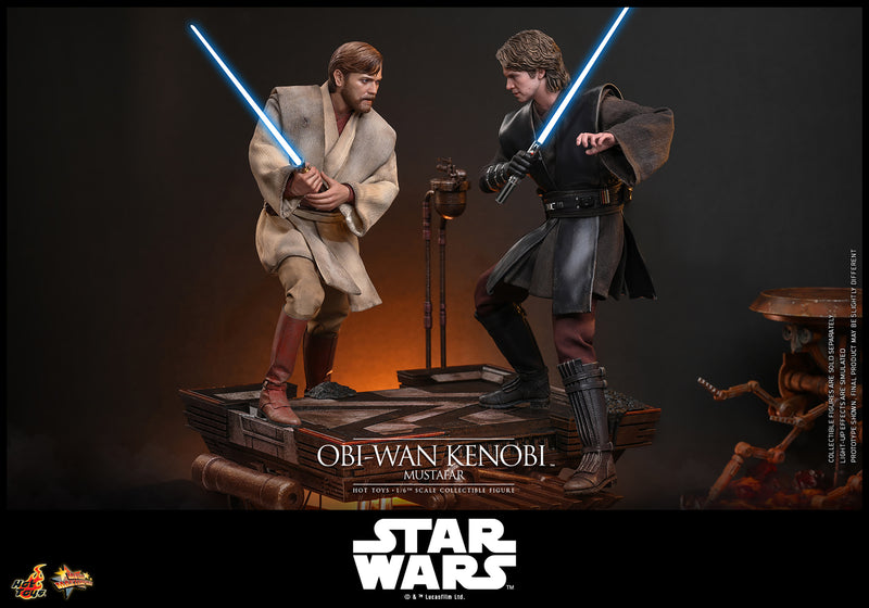Load image into Gallery viewer, Hot Toys - Star Wars: Revenge of the Sith - Obi-Wan Kenobi (Mustafar)

