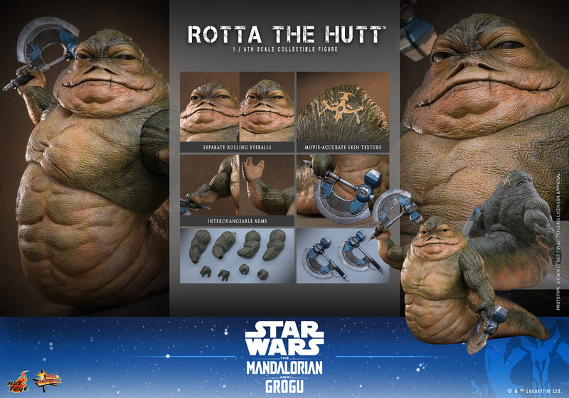 Load image into Gallery viewer, Hot Toys - Star Wars: The Mandalorian &amp; Grogu - Rotta The Hutt (LMS018)
