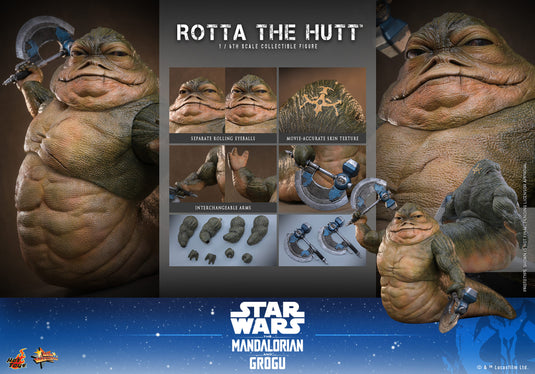 Hot Toys - Star Wars: The Mandalorian & Grogu - Rotta The Hutt (LMS018)