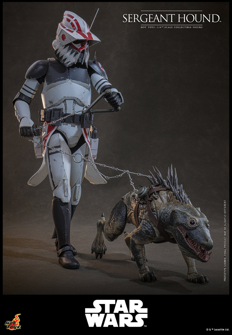 Load image into Gallery viewer, Hot Toys - Star Wars The Clone Wars - Sergeant Hound
