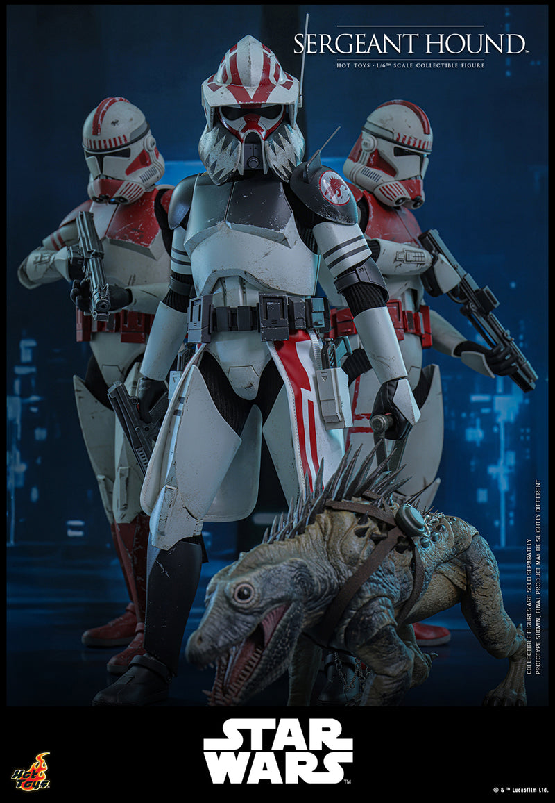 Load image into Gallery viewer, Hot Toys - Star Wars The Clone Wars - Sergeant Hound
